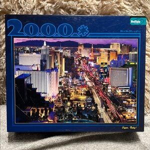 Buffalo Games Las Vegas Vegas Baby 2000 Piece Puzzle